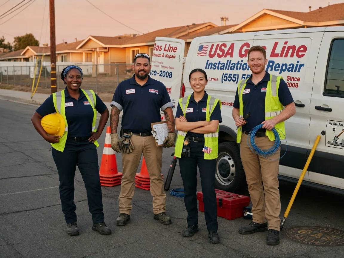Gas Line Installation company in Hayes, SD